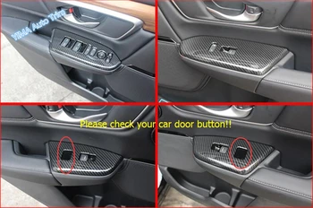 Lapetus Car Styling Inner Door Armrest Window Lift Button Panel Cover Trim 4 Pcs Fit For Honda CRV CR-V 2017 2018 2019 2020 ABS
Lapetus Car Styling Inner Door Armrest Window Lift Button Panel Cover Trim 4 Pcs Fit For Honda CRV CR-V 2017 2018 2019 2020 ABS