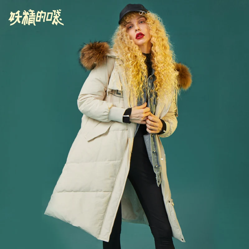 ELF SACK Winter New Woman Down Coats 90% White Duck Down Full Women Jackets Thick Casual Long Loose Femme Down Coats Outerwear
ELF SACK Winter New Woman Down Coats 90% White Duck Down Full Women Jackets Thick Casual Long Loose Femme Down Coats Outerwear