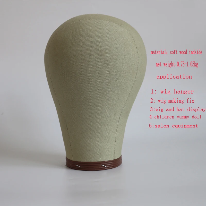 21"/22"/23"/24" Cork Canvas block Wig stand mannequin head wig holder maniquin head hair hanger manikin head
21"/22"/23"/24" Cork Canvas block Wig stand mannequin head wig holder maniquin head hair hanger manikin head