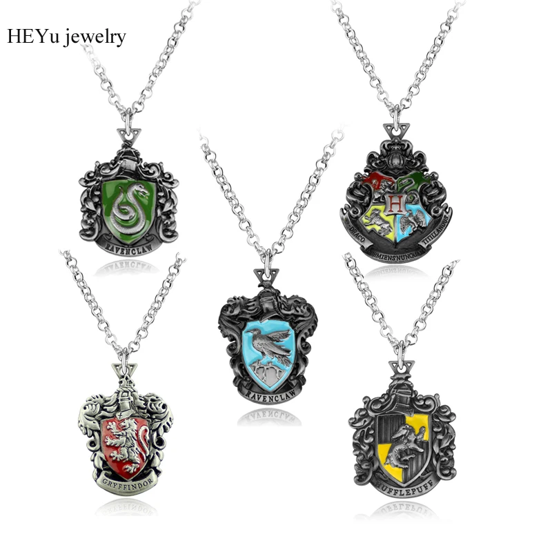 Free Shipping Hogwarts Gryffindor Hufflepuff Slytherin Ravenctaw School Logo Necklace & Pendants Movie Vintage Jewelry
Free Shipping Hogwarts Gryffindor Hufflepuff Slytherin Ravenctaw School Logo Necklace & Pendants Movie Vintage Jewelry