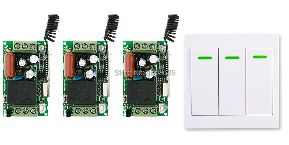 New digital Remote Control Switch AC220V 3* Receiver Wall Transmitter Wireless Power Switch 315MHZ Radio Controlled Switch Relay
New digital Remote Control Switch AC220V 3* Receiver Wall Transmitter Wireless Power Switch 315MHZ Radio Controlled Switch Relay