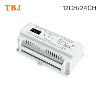DMX512 LED Controller Module Decoder DC5V 12V 24V 12-channel 24-Channel Dimmer for RGB Strip Light
DMX512 LED Controller Module Decoder DC5V 12V 24V 12-channel 24-Channel Dimmer for RGB Strip Light