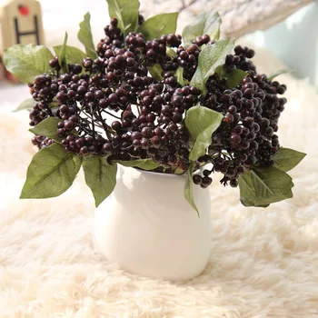 10PCS Simulation Artificial European Christmas Berry Branch for Flower Bouquet Home Decoration Artificial Christmas Beans
10PCS Simulation Artificial European Christmas Berry Branch for Flower Bouquet Home Decoration Artificial Christmas Beans