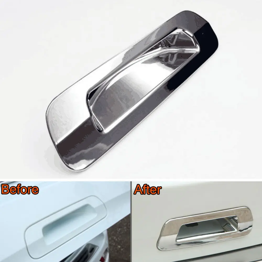 Car Chromium Styling ABS Chrome Rear Tailgate Tail Gate Handle Insert Cover Trim For Isuzu MU-X MUX 2015-2016 Car Styling Covers
Car Chromium Styling ABS Chrome Rear Tailgate Tail Gate Handle Insert Cover Trim For Isuzu MU-X MUX 2015-2016 Car Styling Covers