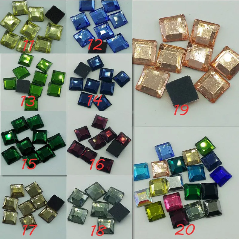 DIY,Hotfix rhinestone,100pcs/bag,6mm,11--20#,Square Many color glass Crystal rhinestone Flat Back Rhinestone Garment Accessories
DIY,Hotfix rhinestone,100pcs/bag,6mm,11--20#,Square Many color glass Crystal rhinestone Flat Back Rhinestone Garment Accessories