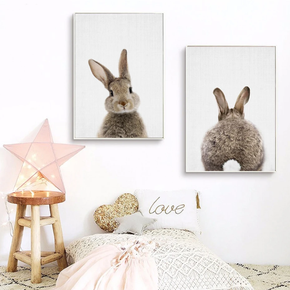 Kawaii Animals Cartoon Canvas Painting Rabbit Posters Prints Nordic Minimalist Nursery Wall Art Picture for Kids Room Home Decor
Kawaii Animals Cartoon Canvas Painting Rabbit Posters Prints Nordic Minimalist Nursery Wall Art Picture for Kids Room Home Decor