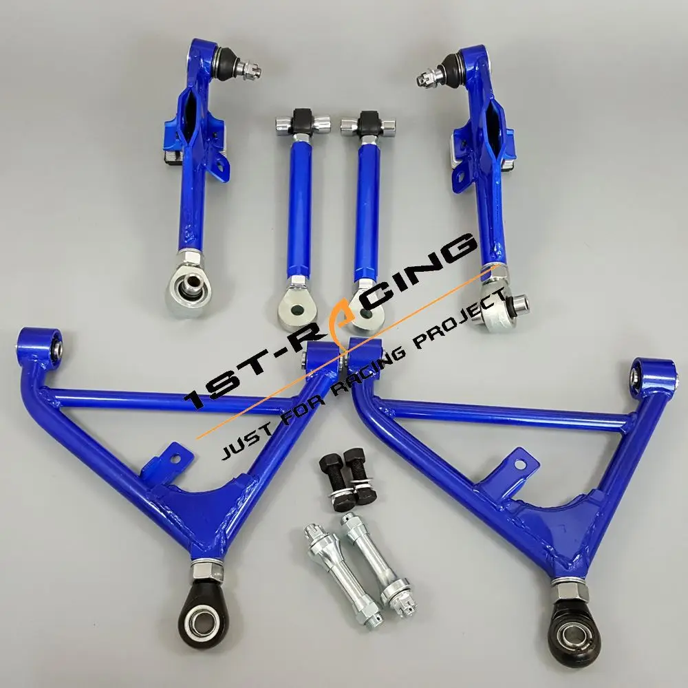 Adjustable Front +Rear Lower Control Arms for Nissan 240SX S14 S15 200SX JDM Version
Adjustable Front +Rear Lower Control Arms for Nissan 240SX S14 S15 200SX JDM Version
