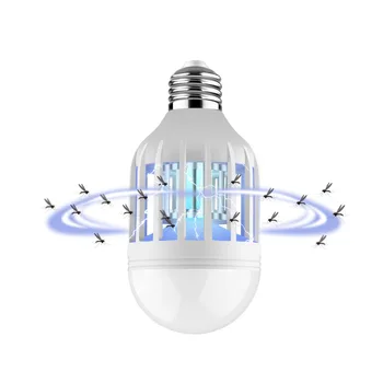 220V Bug Zapper Mosquito Killer LED Bulb Insect Killer Repellent Pest Control Trap Night Light 3 Modes Mosquito Killer Lamp
220V Bug Zapper Mosquito Killer LED Bulb Insect Killer Repellent Pest Control Trap Night Light 3 Modes Mosquito Killer Lamp