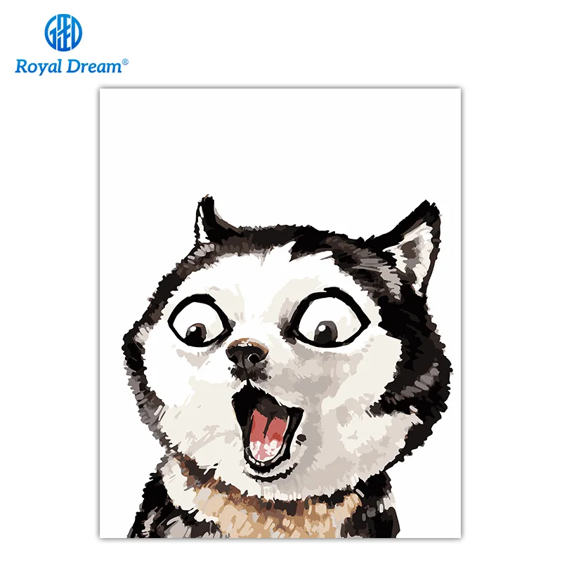 Lovely dogs cats Animals DIY Painting By Numbers Kits Hand painted Oil Painting Unique Gift For Home Wall Artwork 40x50cm
Lovely dogs cats Animals DIY Painting By Numbers Kits Hand painted Oil Painting Unique Gift For Home Wall Artwork 40x50cm