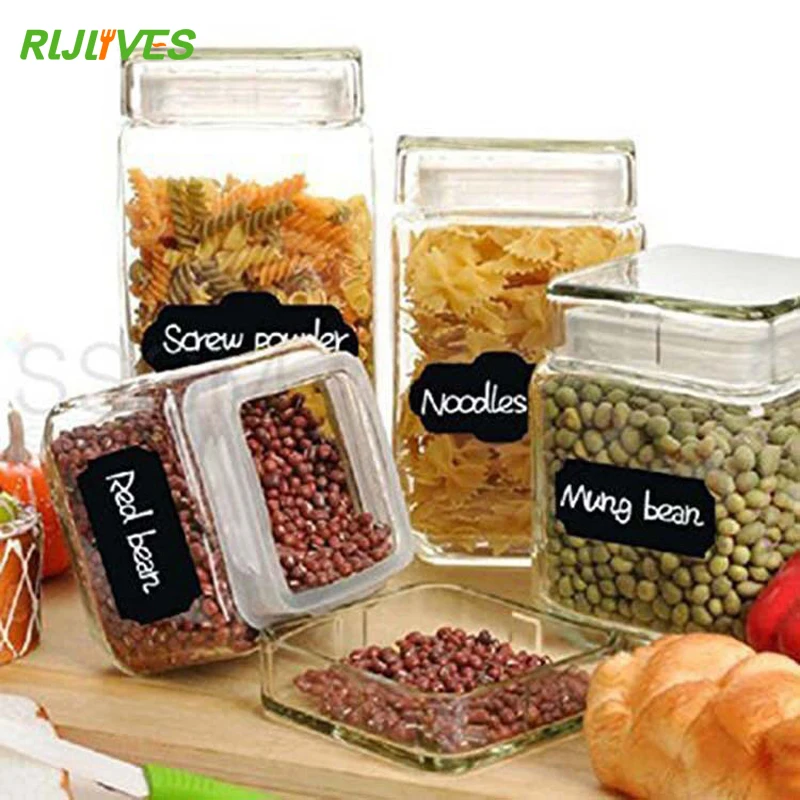 RLJLIVES 36Pcs/Set Blackboard Sticker Handmade Chalk Pen Chalkboard Sticker Labels Vinyl Kitchen Jar Decor Sticker Labels
RLJLIVES 36Pcs/Set Blackboard Sticker Handmade Chalk Pen Chalkboard Sticker Labels Vinyl Kitchen Jar Decor Sticker Labels