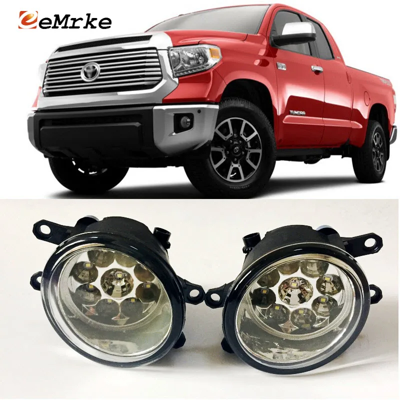 EEMRKE Car-Styling For Toyota Tundra 2014 2015 2016 2017 SMD 9-Pieces Led Halogen Fog Lights 12V 55W Fog Head Lamp
EEMRKE Car-Styling For Toyota Tundra 2014 2015 2016 2017 SMD 9-Pieces Led Halogen Fog Lights 12V 55W Fog Head Lamp
