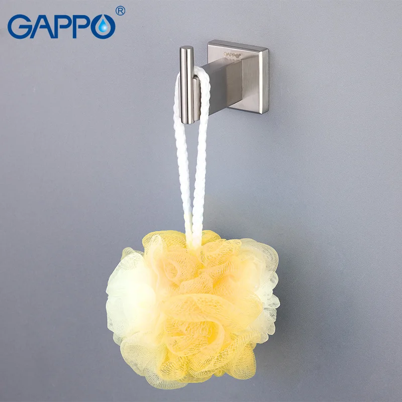 GAPPO Mounted Wall Hook Robe Hooks Stainless Steel Coat Clothes Hooks Towel Hanger Bathroom Accessories Towel Holders Bath
GAPPO Mounted Wall Hook Robe Hooks Stainless Steel Coat Clothes Hooks Towel Hanger Bathroom Accessories Towel Holders Bath