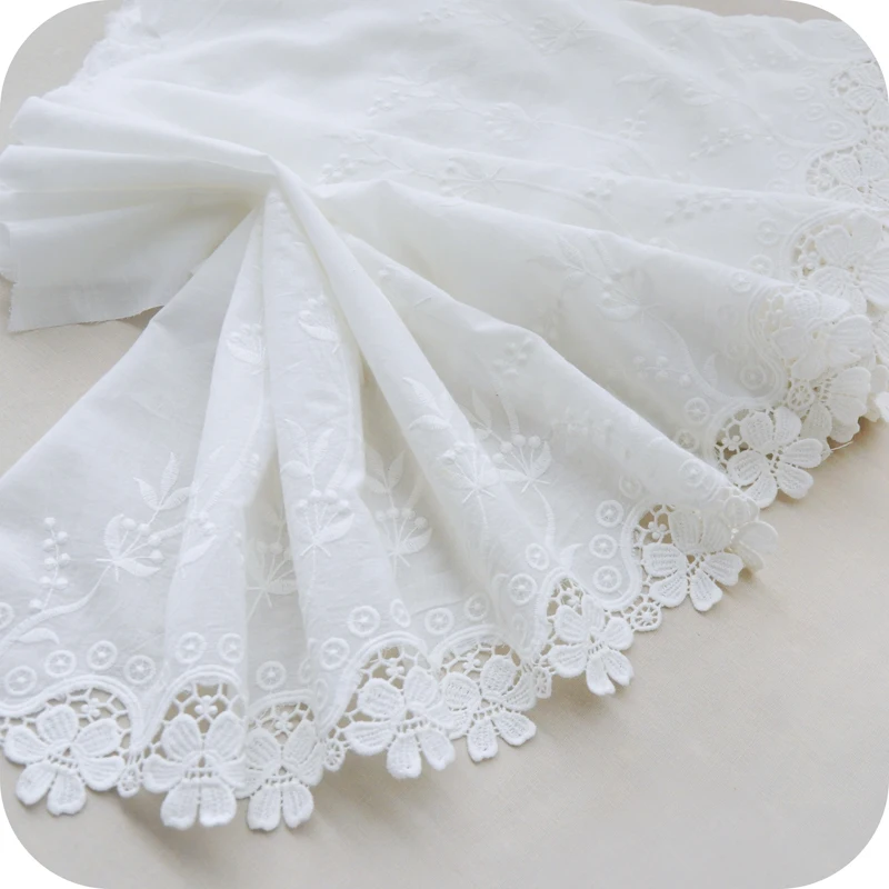 1YARDS 42CM 100% cotton embroidery lace french lace ribbon fabric guipure diy trims warp knitting sewing Accessories
1YARDS 42CM 100% cotton embroidery lace french lace ribbon fabric guipure diy trims warp knitting sewing Accessories