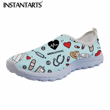 INSTANTARTS 2019 New Running Shoes for Women Cartoon Nurse Medicapparel Pattern Slip On Sneakers Outdoor Lightweight Sport Shoes
INSTANTARTS 2019 New Running Shoes for Women Cartoon Nurse Medicapparel Pattern Slip On Sneakers Outdoor Lightweight Sport Shoes
