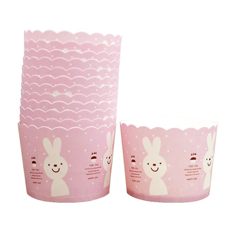 50pcs Cute Pink Rabbits mustache lovely heart Muffin Cupcake Paper Cups for wedding birthday Party Decoration Disposable Tools
50pcs Cute Pink Rabbits mustache lovely heart Muffin Cupcake Paper Cups for wedding birthday Party Decoration Disposable Tools