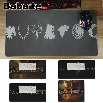 Babaite New Design Game of Thrones logo Gamer Speed Mice Retail Small Rubber Mousepad Free Shipping Large MousePad Keyboards Mat
Babaite New Design Game of Thrones logo Gamer Speed Mice Retail Small Rubber Mousepad Free Shipping Large MousePad Keyboards Mat