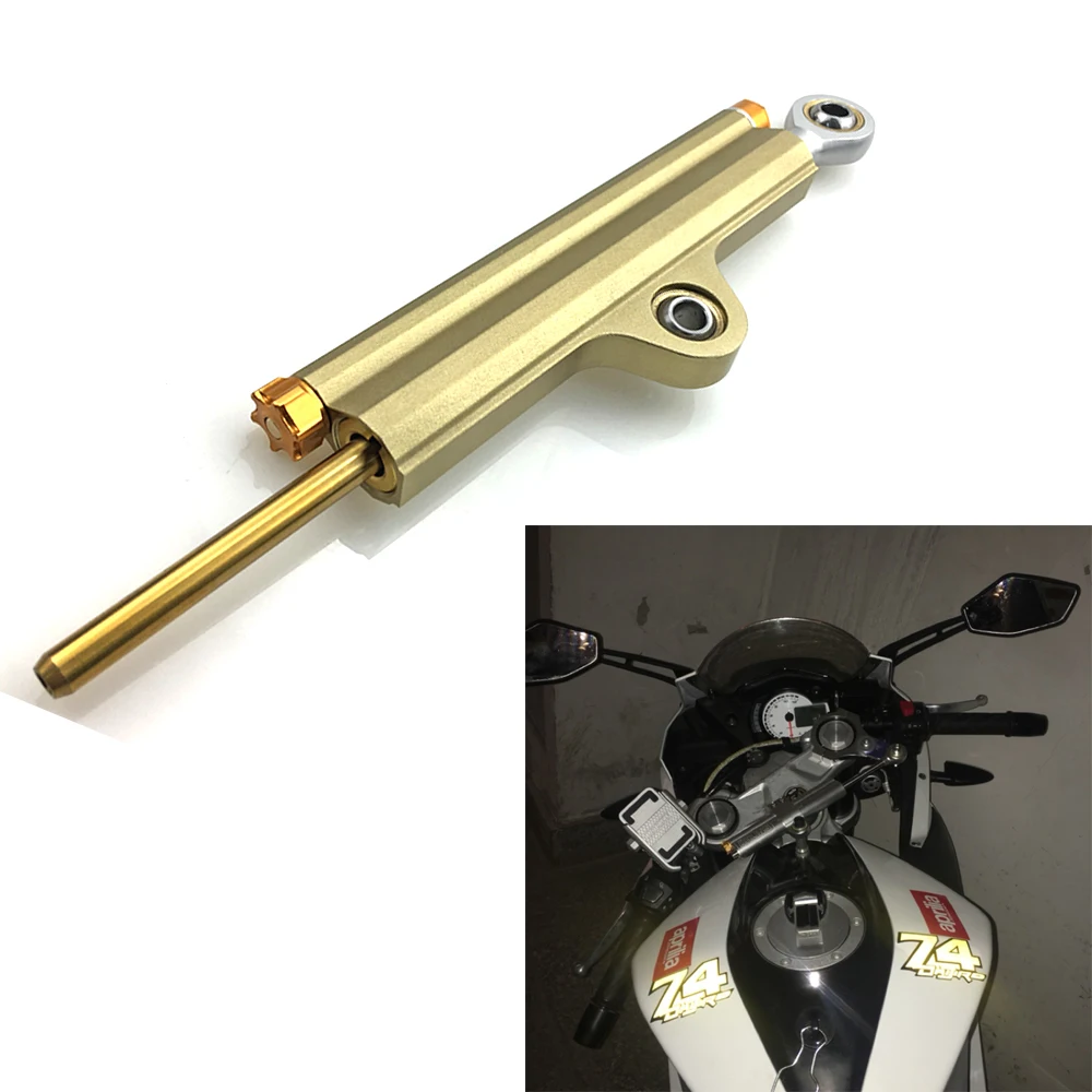CNC The New Universal Aluminum Motorcycle Damper Steering Stabilize Safety Control For Yamaha MT09 MT07 YZF R1 R6 FZ1 XJR1300 | Автомобили