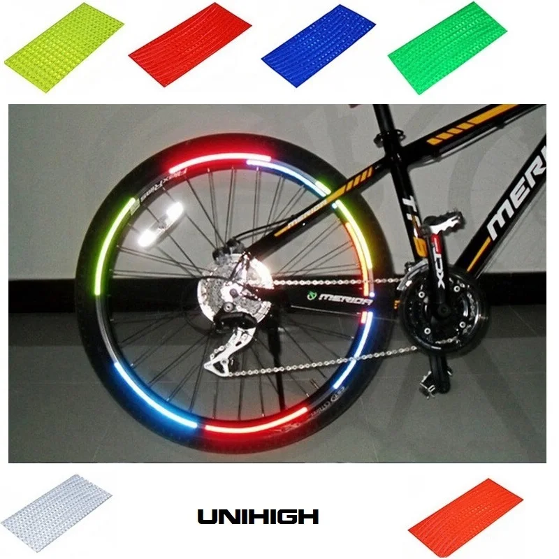 Bicycle reflector Fluorescent MTB Bike Bicycle Sticker Cycling Wheel Rim Reflective Stickers Decal Accessories ki0201
Bicycle reflector Fluorescent MTB Bike Bicycle Sticker Cycling Wheel Rim Reflective Stickers Decal Accessories ki0201