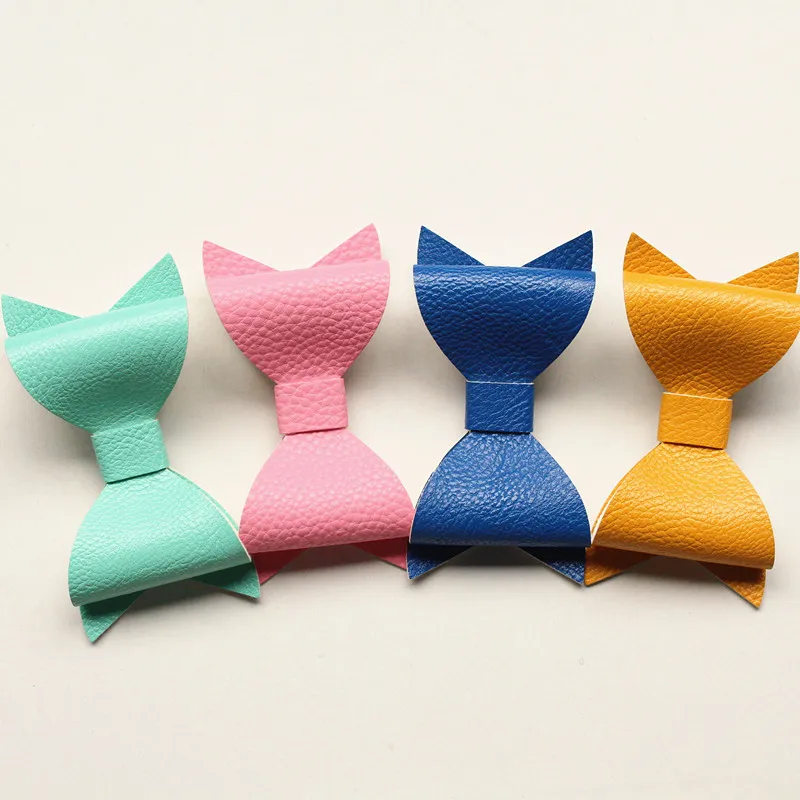 NEW 2015 Imitation Leather Big Bows Design Kids Hairpins Handmade Aritificial Felt Kids Hair Clips Lovely Bowknot Accessories
NEW 2015 Imitation Leather Big Bows Design Kids Hairpins Handmade Aritificial Felt Kids Hair Clips Lovely Bowknot Accessories
