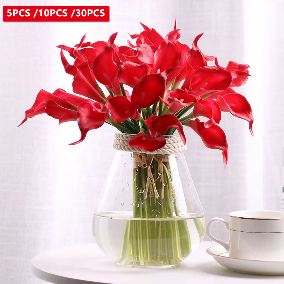 5 10 30 Heads Calla Lily Artificial Bridal Wedding Bouquet Head Latex Real Touch Artificial Flower Wedding Decoration
5 10 30 Heads Calla Lily Artificial Bridal Wedding Bouquet Head Latex Real Touch Artificial Flower Wedding Decoration