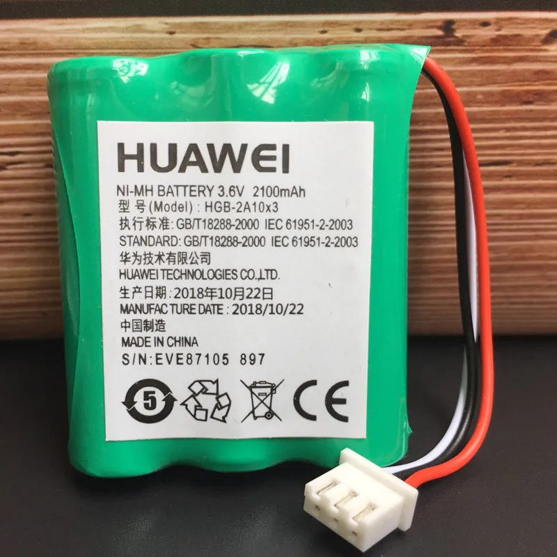 2100mAh New HGB-15AAX3 HGB-2A10*3 Battery For Huawei E5172s-515 E5172 e5172s-22 E5172as-22 4g Mobile Li-ion Router Battery
2100mAh New HGB-15AAX3 HGB-2A10*3 Battery For Huawei E5172s-515 E5172 e5172s-22 E5172as-22 4g Mobile Li-ion Router Battery