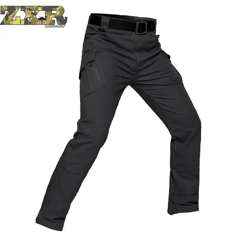 Camo Pants Men Camouflage Tactical Waterproof Military Pant Swat Army Combat Cargo Pocket Trousers Male |