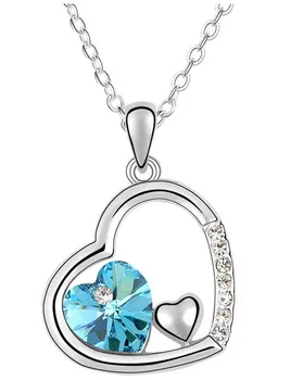 Austria Crystal heart pendant Necklace Fashion jewelry charm women party wedding birthday gift factory top quality
Austria Crystal heart pendant Necklace Fashion jewelry charm women party wedding birthday gift factory top quality