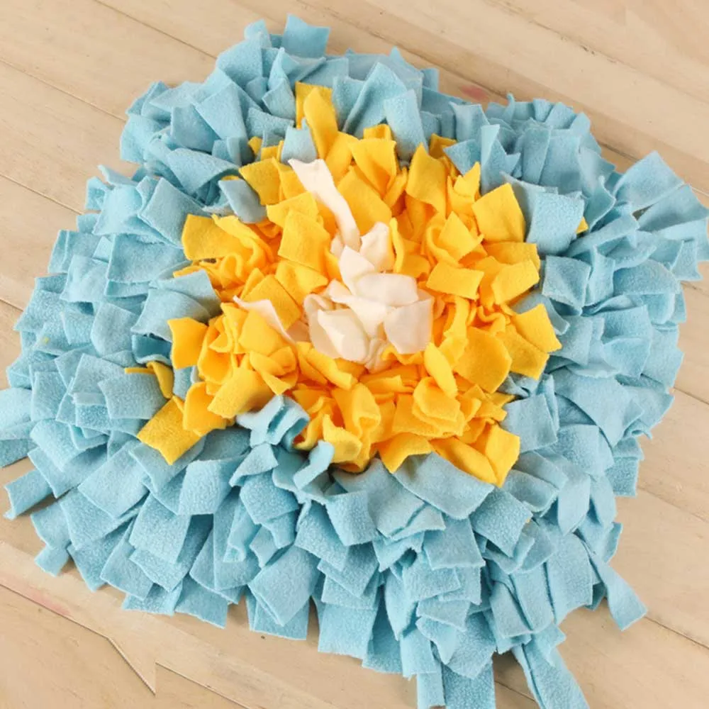 For Dog Training Sniffing Mat Pad Flower Shape Game Slow Feeding Exerciese Stress Release Pet intelligence Toy Sniffing Blanket
For Dog Training Sniffing Mat Pad Flower Shape Game Slow Feeding Exerciese Stress Release Pet intelligence Toy Sniffing Blanket