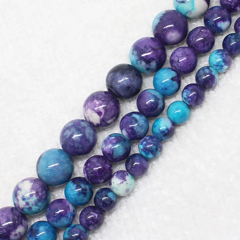 Wholesale 6,8,10mm Purple&Blue Snow Jaspers Round Loose Beads 15" bjf5, For Jewelry making, can mixed wholesale!
Wholesale 6,8,10mm Purple&Blue Snow Jaspers Round Loose Beads 15" bjf5, For Jewelry making, can mixed wholesale!