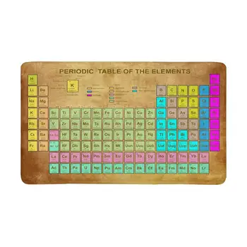 Funny Vintage Periodic Table of The Elements Indoor Doormat Non Slip Front Entrance Door Mat Rug
Funny Vintage Periodic Table of The Elements Indoor Doormat Non Slip Front Entrance Door Mat Rug