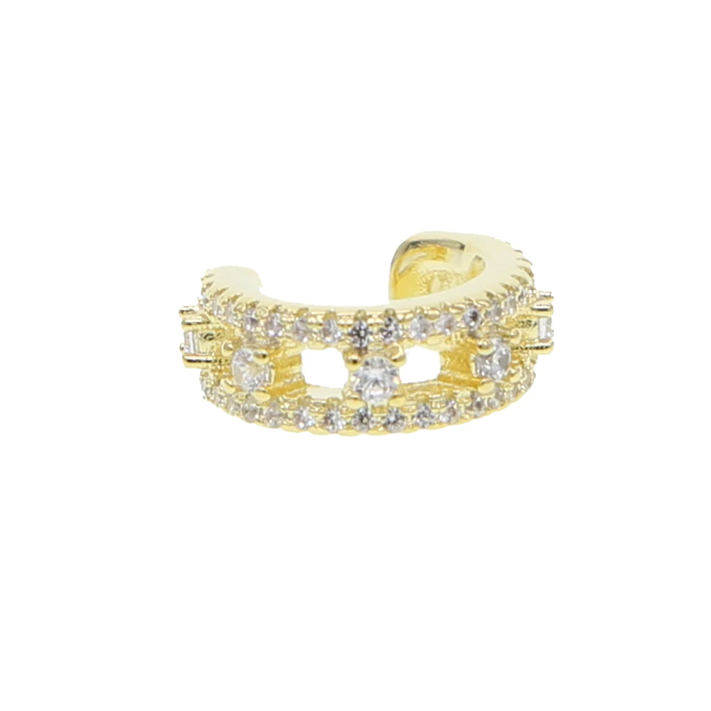 Elegant Round CZ Crystal Cuff Earrings For Women No Pierced Simple Silver Gold Circle CZ Stone Ear Clip Brincos Earrings
Elegant Round CZ Crystal Cuff Earrings For Women No Pierced Simple Silver Gold Circle CZ Stone Ear Clip Brincos Earrings