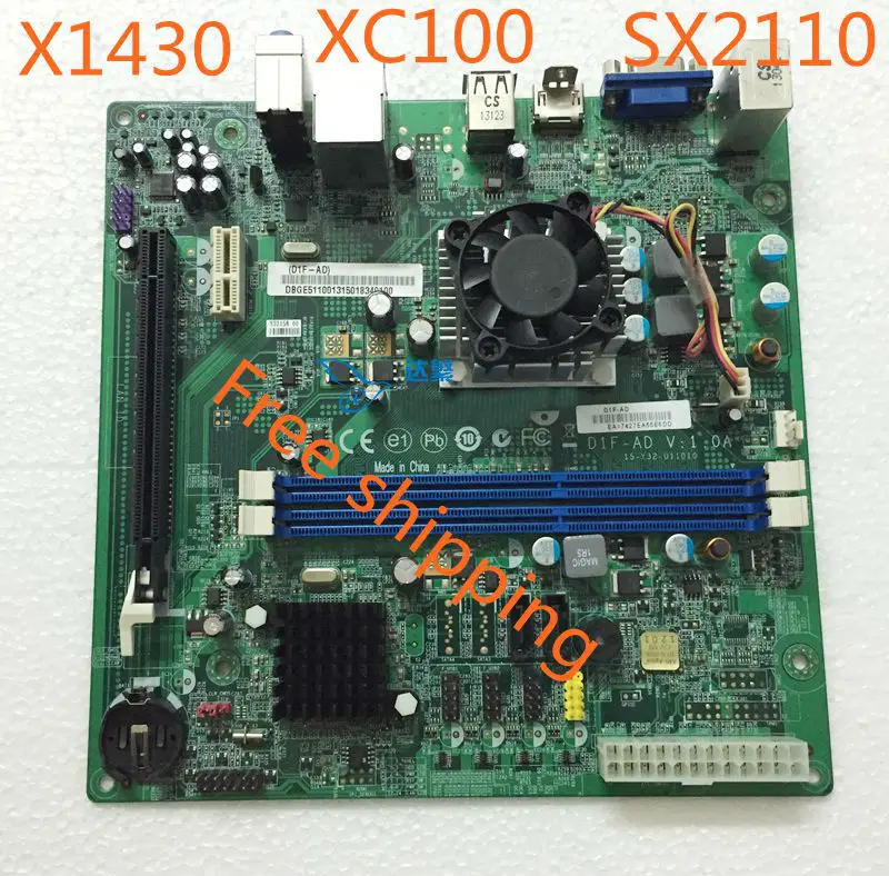 For Acer X1430 XC100 SX2110 Desktop Motherboard D1F-AD 15-Y32-011010 Mainboard 100%tested fully work
For Acer X1430 XC100 SX2110 Desktop Motherboard D1F-AD 15-Y32-011010 Mainboard 100%tested fully work