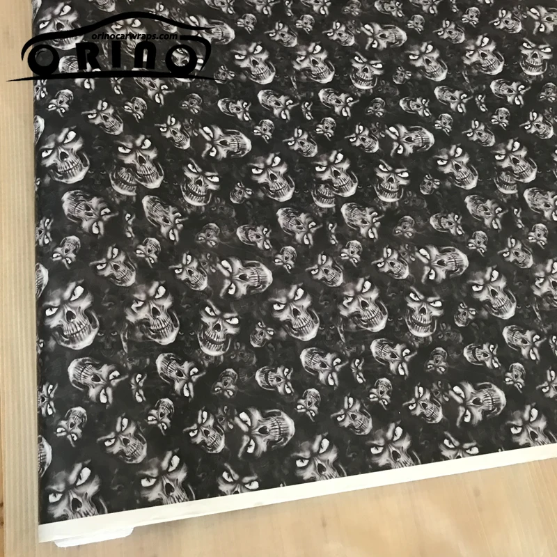 Skull Car Sticker Vinyl Film-8