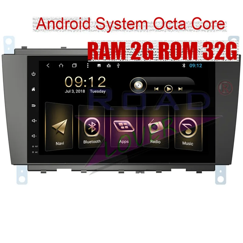 Roadlover Android 8.1 Car Multimedia Radio For Benz C-Class W203 CLK-W209 2004 2005 2006 2007 Stereo GPS Navigation 2 Din NO DVD
Roadlover Android 8.1 Car Multimedia Radio For Benz C-Class W203 CLK-W209 2004 2005 2006 2007 Stereo GPS Navigation 2 Din NO DVD
