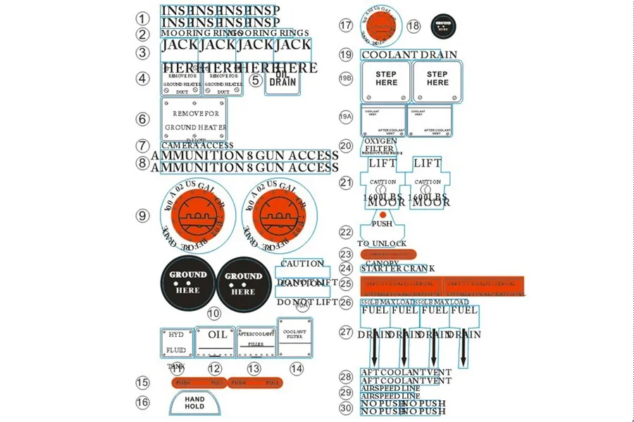 FMS 1400mm 1.4m P-51D P51 Mustang V7 & V8 Detailed Decal Sheet Stickers FMSSU132 RC Airplane Aircraft Model Plane Spare Parts
FMS 1400mm 1.4m P-51D P51 Mustang V7 & V8 Detailed Decal Sheet Stickers FMSSU132 RC Airplane Aircraft Model Plane Spare Parts