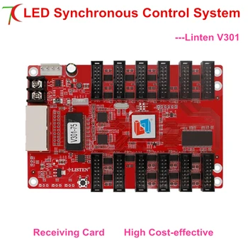 Cost-effective control system LINTEN-V301 receiving card,full color control system suit for all series led screen
Cost-effective control system LINTEN-V301 receiving card,full color control system suit for all series led screen