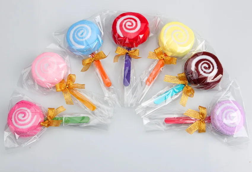 Home Textile Towel 20*20CM Microfiber Fabric Double Colored Lollies Cakes Small Towels Creative Wedding Gifts 30pc/lot
Home Textile Towel 20*20CM Microfiber Fabric Double Colored Lollies Cakes Small Towels Creative Wedding Gifts 30pc/lot