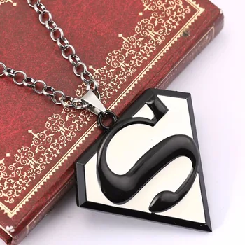 12pcs/lot Superhero Hot Jewelry Collection Superman Black Zinc Plated Pendants Necklaces For Men Women Wholesale HC11426
12pcs/lot Superhero Hot Jewelry Collection Superman Black Zinc Plated Pendants Necklaces For Men Women Wholesale HC11426