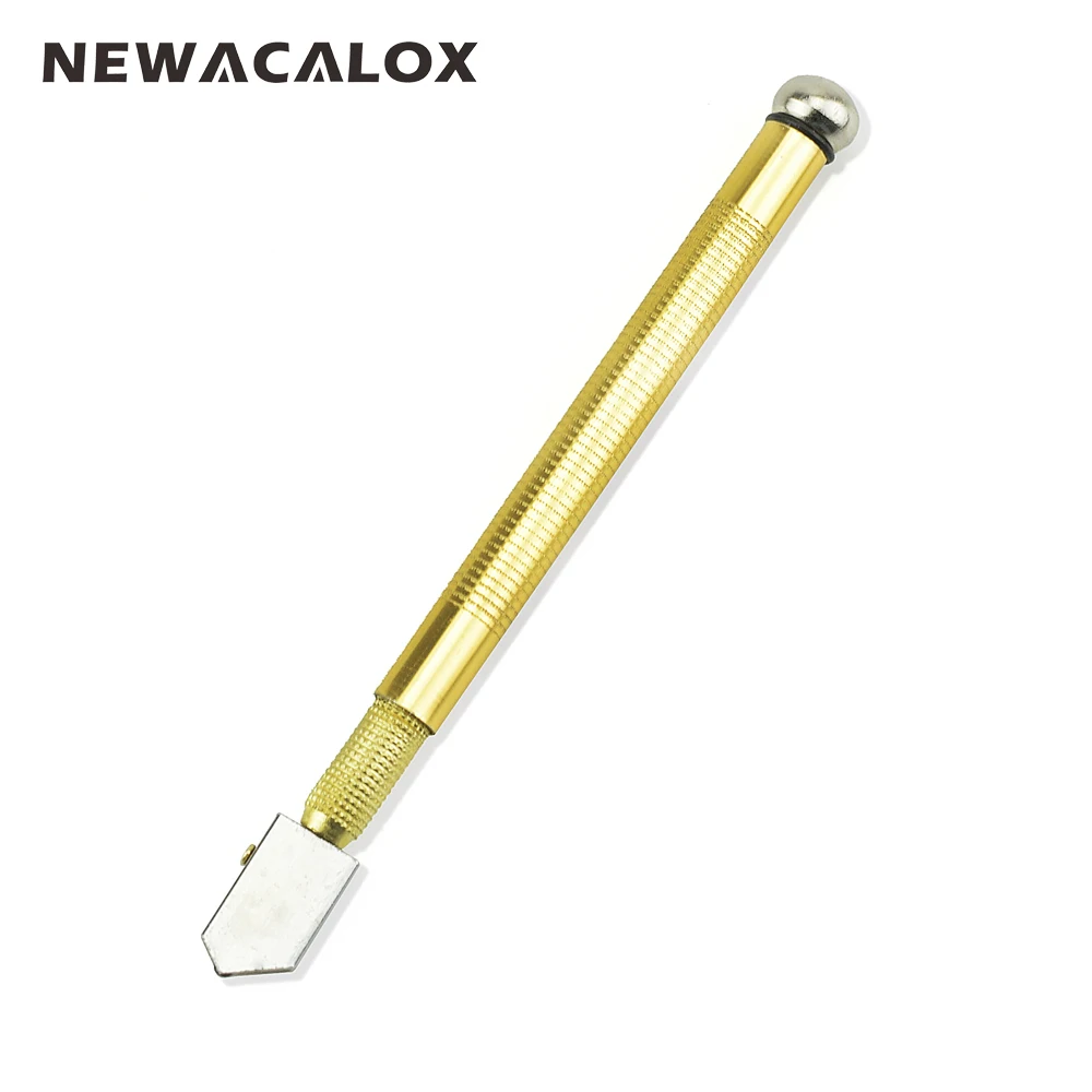 NEWACALOX 5-12mm Diamond Glass Cutter Anti-Slip Aluminum Handle Oil Filled Hard Alloy Glass Cutter DIY Tool Carbide Wheel Blade
NEWACALOX 5-12mm Diamond Glass Cutter Anti-Slip Aluminum Handle Oil Filled Hard Alloy Glass Cutter DIY Tool Carbide Wheel Blade