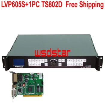 VDWALL LVP605S LED Video Processor with 1pc LED sending card TS802D inside New Style Hot Sales Free Shipping
VDWALL LVP605S LED Video Processor with 1pc LED sending card TS802D inside New Style Hot Sales Free Shipping