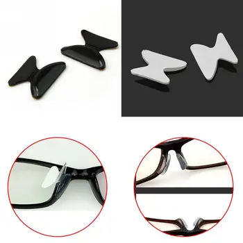 5 Pair Anti-slip Nose Pads Eyewear Spectacles Stick On Nose Black White Silicone Pad 1.8mm/2.5mm
5 Pair Anti-slip Nose Pads Eyewear Spectacles Stick On Nose Black White Silicone Pad 1.8mm/2.5mm