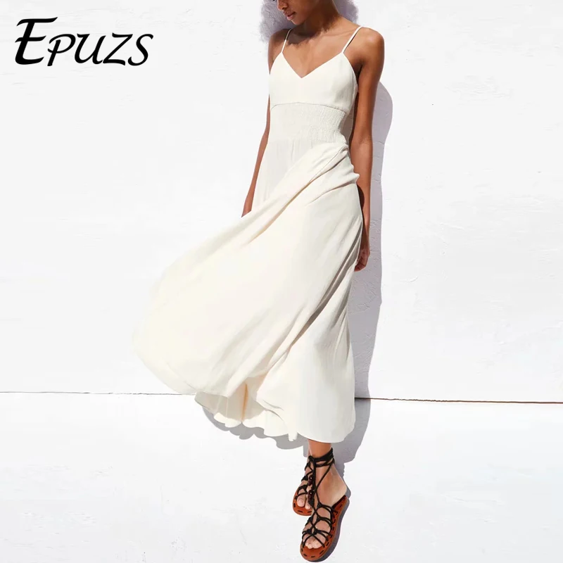Vintage white cotton linen dress women summer long dress sexy backless spaghetti strap dress korean party beach dress 2019
Vintage white cotton linen dress women summer long dress sexy backless spaghetti strap dress korean party beach dress 2019