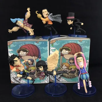 6pcs/set Anime Action Figure One Piece Mini Ace Robin VOL.1 Running Ver PVC Series 2 Model Decoration Kids Collector Lovely Doll
6pcs/set Anime Action Figure One Piece Mini Ace Robin VOL.1 Running Ver PVC Series 2 Model Decoration Kids Collector Lovely Doll