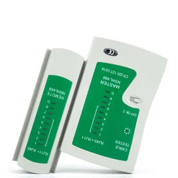 Network Tester Lan rj45 rj11 + Crimping Pliers for Ethernet Connectors
Network Tester Lan rj45 rj11 + Crimping Pliers for Ethernet Connectors