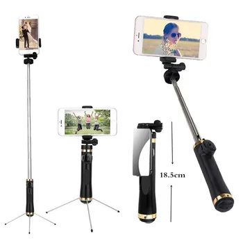 Extendable Bluetooth Selfie Stick Tripod with Mirror for iPhone Android Phone Foldable Aluminum Alloy 360 Rotation Remote Tripod
Extendable Bluetooth Selfie Stick Tripod with Mirror for iPhone Android Phone Foldable Aluminum Alloy 360 Rotation Remote Tripod