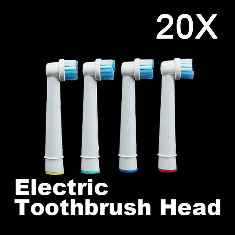 New 20PCS Fashion Tooth Brushes Head B Electric Toothbrush Replacement Heads for Oral Vitality Hygiene
New 20PCS Fashion Tooth Brushes Head B Electric Toothbrush Replacement Heads for Oral Vitality Hygiene
