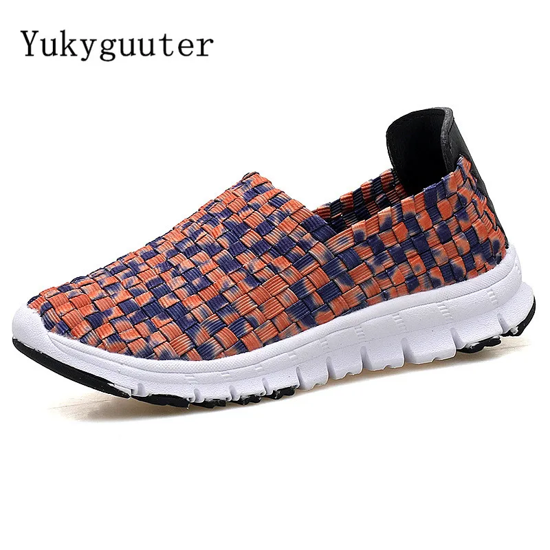 Sport Running Shoes Woman Outdoor Breathable Weave Couple Shoes Slip On Lightweight Athletic Mesh Sneakers Women High Quality
Sport Running Shoes Woman Outdoor Breathable Weave Couple Shoes Slip On Lightweight Athletic Mesh Sneakers Women High Quality