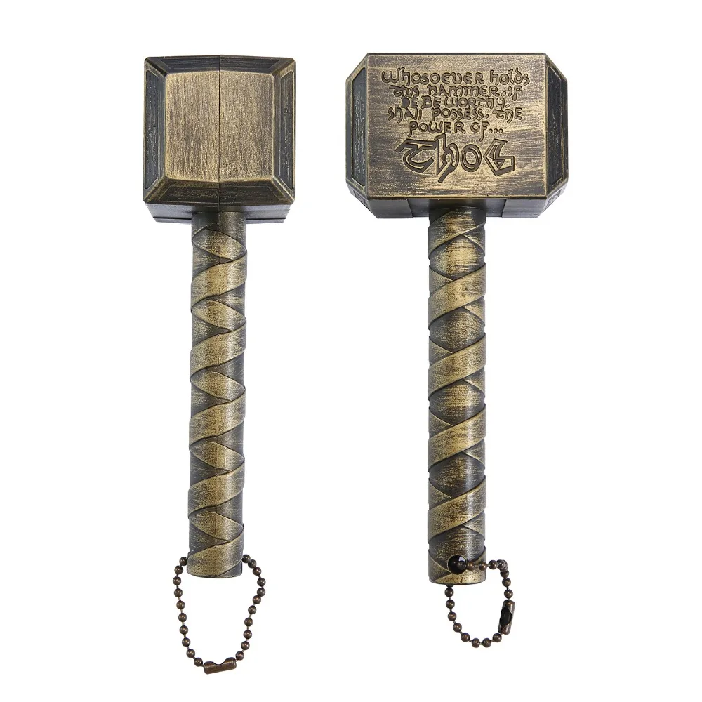 MINI Cosplay Thor's Hammer Weapon Figure Model Bottle Openers Toy Stainless Steel Bar Party Toy Tools
MINI Cosplay Thor's Hammer Weapon Figure Model Bottle Openers Toy Stainless Steel Bar Party Toy Tools