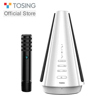 TOSING New Portable Karaoke Microphone Wireless Bluetooth Speaker cost effective Outdoor Travel Microphone with TF Card Play 
TOSING New Portable Karaoke Microphone Wireless Bluetooth Speaker cost effective Outdoor Travel Microphone with TF Card Play