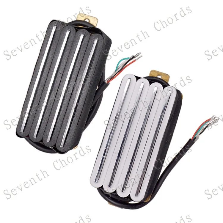 1 Pcs Hot Rail 2-Dual Blade Electric Guitar Humbucker Pickups / 4 Wire - White & Black for choose
1 Pcs Hot Rail 2-Dual Blade Electric Guitar Humbucker Pickups / 4 Wire - White & Black for choose